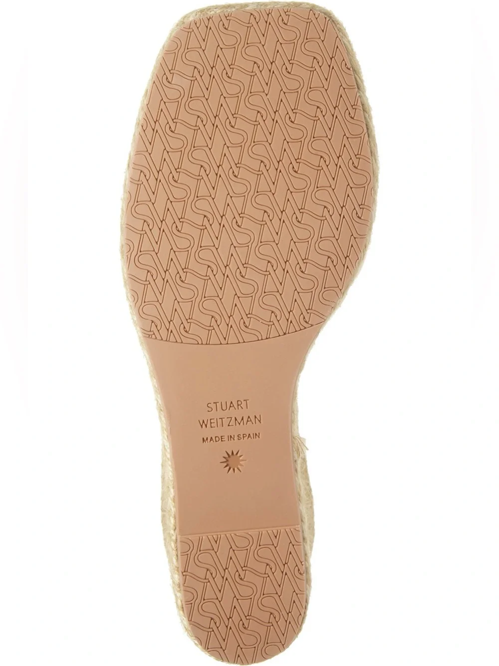 Stuart Weitzman Braida Max Espadrille Wedge Sandal 7 White